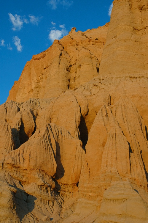 Erosion sculptures at Red Rock state park-1 7-30-06