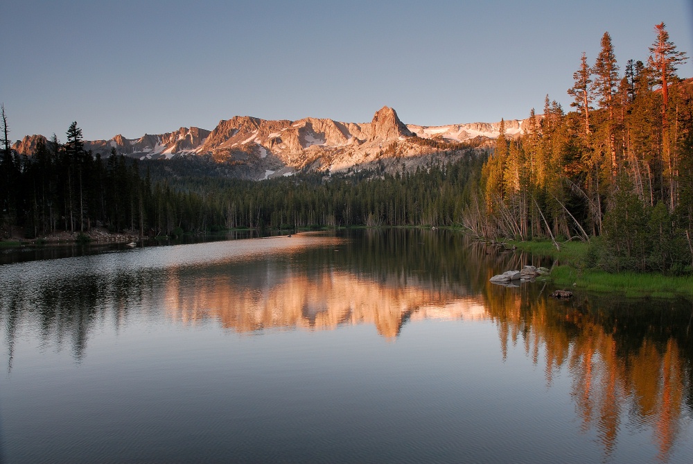 Dawn at Lake Mame at Mammoth-3 8-3-06