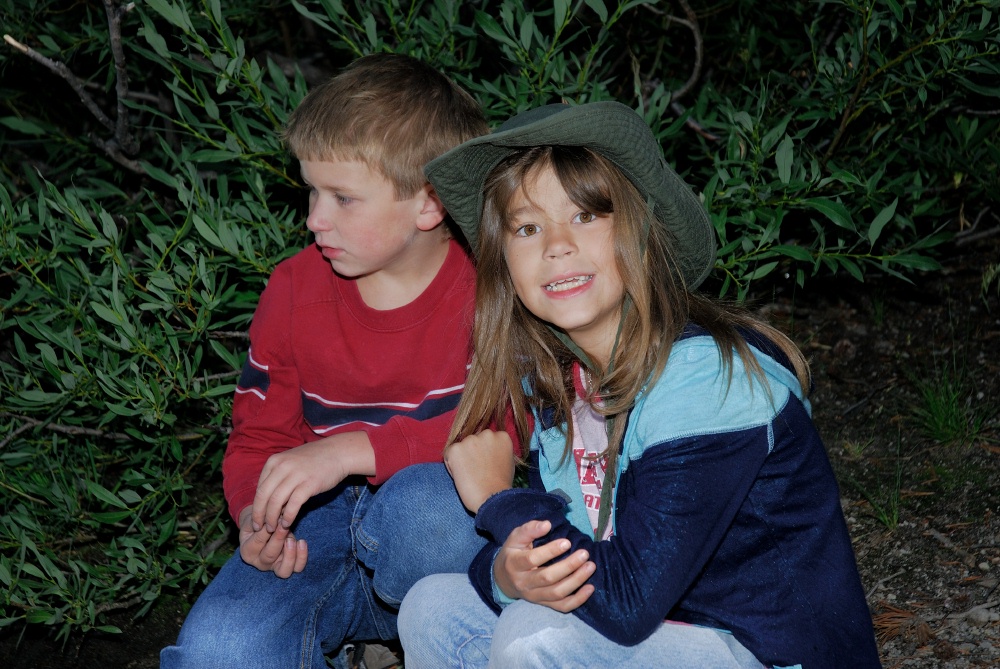 Chase & Kady at Lake Mary at Mammoth 8-1-06