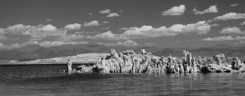 Tufa formation at Mono Lake-8bw 8-4-06