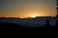 Sunrise from Lake Mame at Mammoth-18 8-4-06