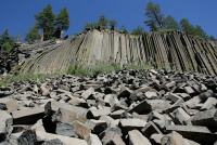 Devils Postpile at Mammoth-3 8-1-06