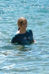 Shannon in Lake MacLeod at Mammoth 8-2-06