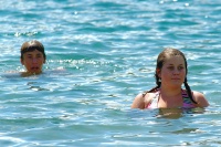 Brett & Kelly in Lake MacLeod at Mammoth 8-2-06