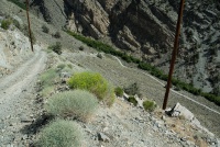 Jeep road from Bristlecone forest to Bishop-1 8-3-06