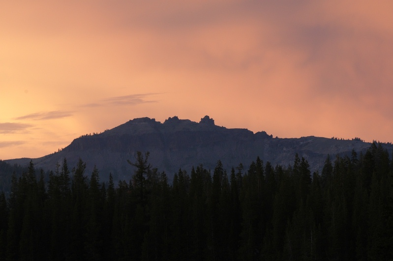 Castle Peak with sunset colors1 7-3-04