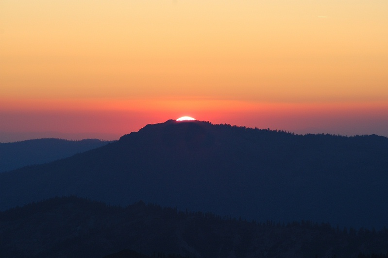 Sunset from Squaw Peak at Squaw Valley-1 8-9-06